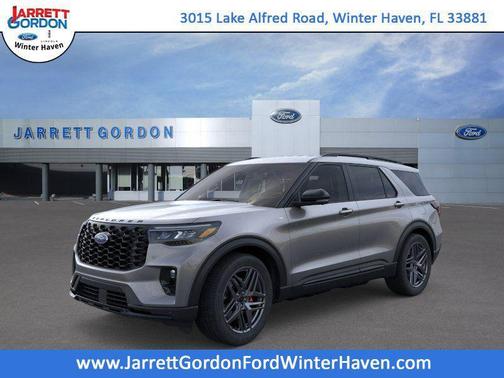 Carbonized Gray Metallic 2026 Ford Explorer ST-Line