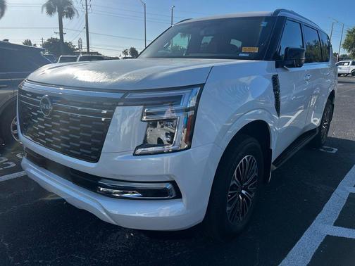 Aspen White Tricoat 2026 Nissan Armada SL
