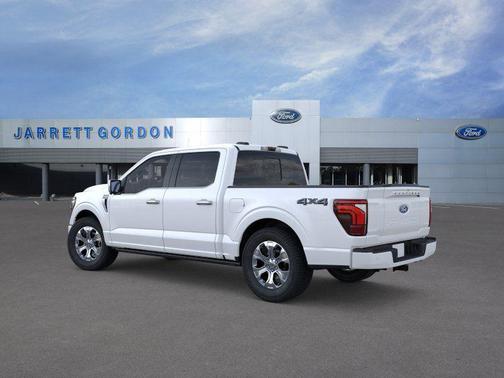 Star White Metallic Tri-Coat 2026 Ford F-150 Platinum
