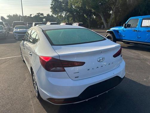 Quartz White Pearl 2020 Hyundai ELANTRA SE