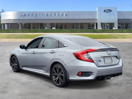 Lunar Silver Metallic 2020 Honda Civic Sport