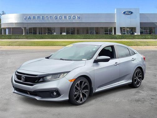 Lunar Silver Metallic 2020 Honda Civic Sport