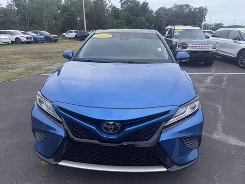 Blue Streak Metallic 2020 Toyota Camry XSE