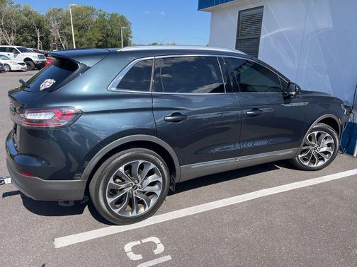 Flight Blue Metallic Clearcoat 2023 Lincoln Nautilus Reserve