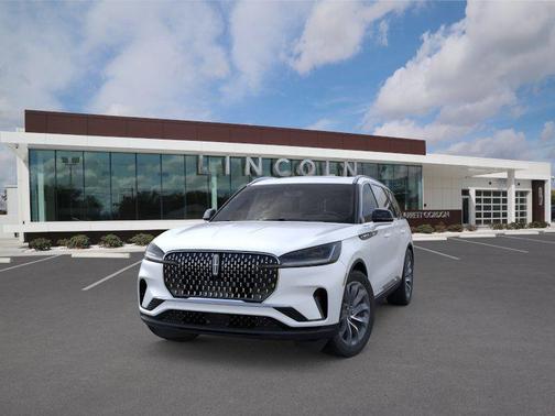 Pristine White Metallic Tri-Coat 2026 Lincoln Aviator Reserve