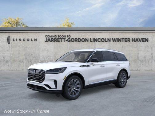 Pristine White Metallic Tri-Coat 2026 Lincoln Aviator Reserve