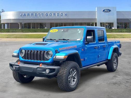 Hydro Blue Pearlcoat 2024 Jeep Gladiator Mojave X