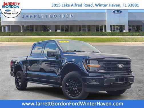 Antimatter Blue Metallic 2025 Ford F-150 XLT