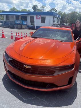 Vivid Orange Metallic 2023 Chevrolet Camaro 1LT