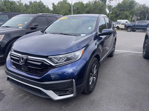 Blue 2022 Honda CR-V 2WD EX