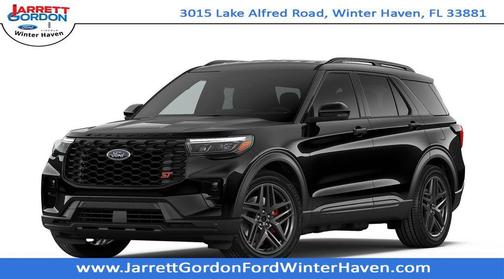 Agate Black Metallic 2026 Ford Explorer ST