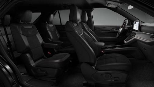 Agate Black Metallic 2026 Ford Explorer ST