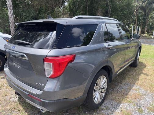 Carbonized Gray Metallic 2021 Ford Explorer Limited