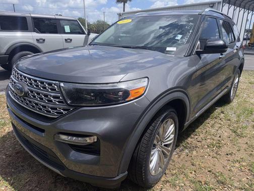 Carbonized Gray Metallic 2021 Ford Explorer Limited