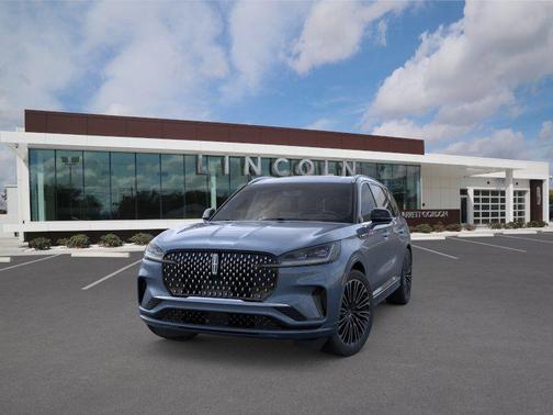Whisper Blue Metallic Clearcoat 2026 Lincoln Aviator Black Label AWD