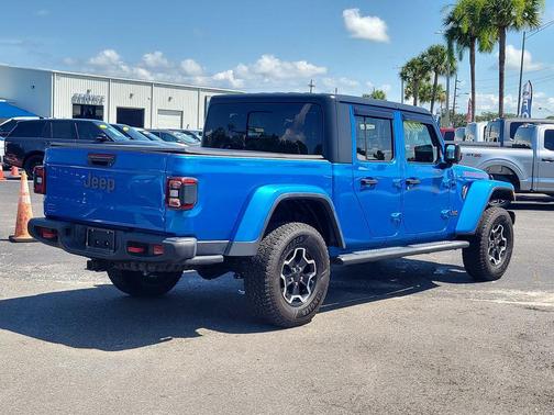Hydro Blue Pearlcoat 2021 Jeep Gladiator Rubicon