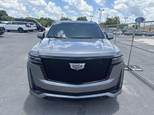Satin Steel Metallic 2022 Cadillac Escalade ESV Sport Platinum
