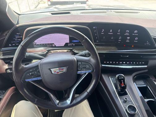 Satin Steel Metallic 2022 Cadillac Escalade ESV Sport Platinum
