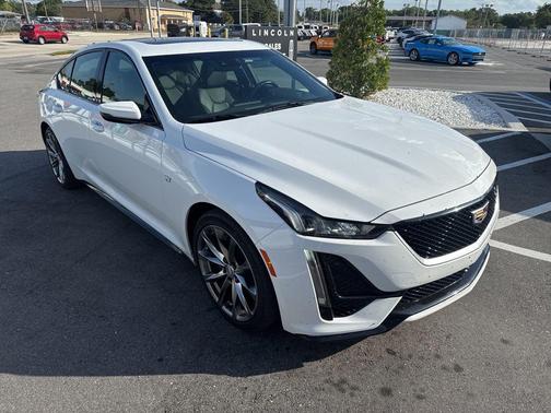 Summit White 2020 Cadillac CT5 Sport RWD