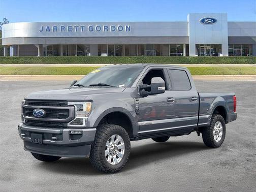 CARBONIZE GRAY 2022 Ford F-250 Platinum