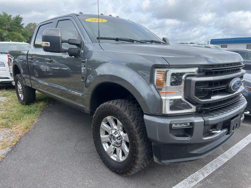 CARBONIZE GRAY 2022 Ford F-250 Platinum