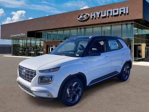 Lunar White 2026 Hyundai VENUE SEL
