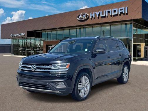Deep Black Pearl Effect 2019 Volkswagen Atlas 3.6L SE w/Technology