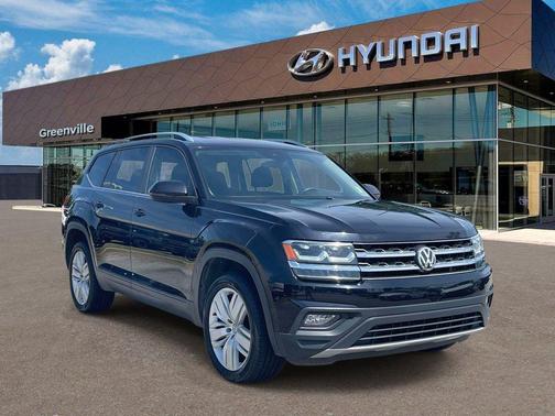 Deep Black Pearl Effect 2019 Volkswagen Atlas 3.6L SE w/Technology