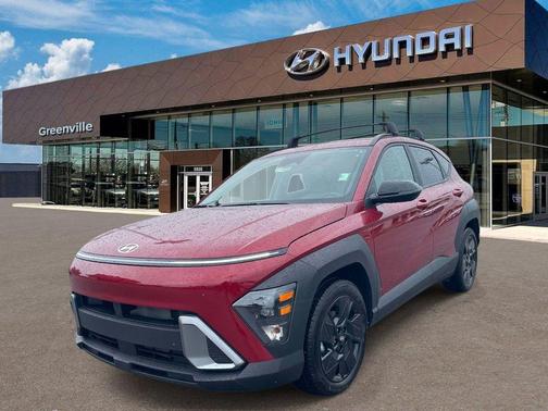 Red Metallic 2026 Hyundai KONA SEL Sport