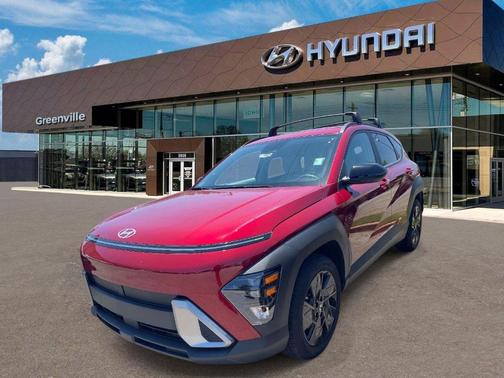 Red Metallic 2026 Hyundai KONA SEL Sport