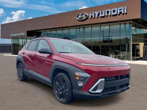 Red Metallic 2026 Hyundai KONA SEL Sport