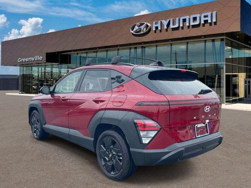 Red Metallic 2026 Hyundai KONA SEL Sport