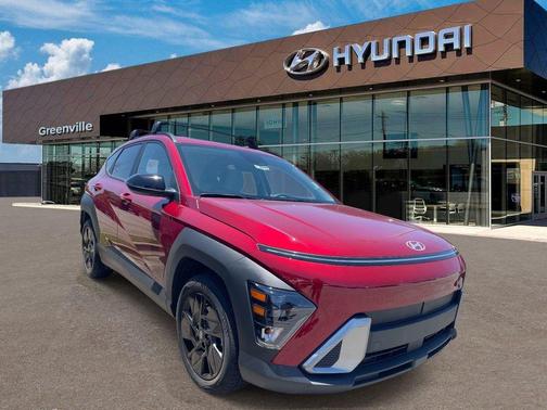 Red Metallic 2026 Hyundai KONA SEL Sport
