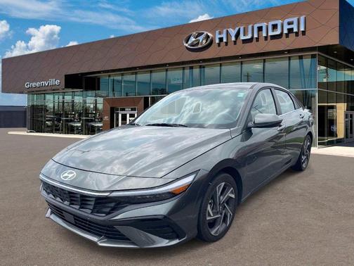 Amazon Gray 2025 Hyundai ELANTRA HEV Limited