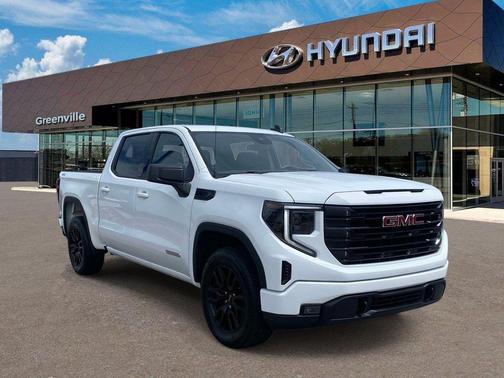Summit White 2024 GMC Sierra 1500 Elevation