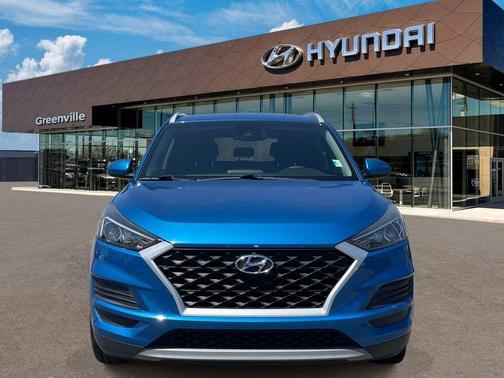 Aqua Blue 2019 Hyundai TUCSON SEL