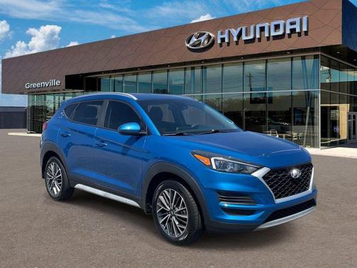 Aqua Blue 2019 Hyundai TUCSON SEL
