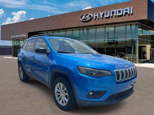 Hydro Blue Pearlcoat 2022 Jeep Cherokee Latitude Lux