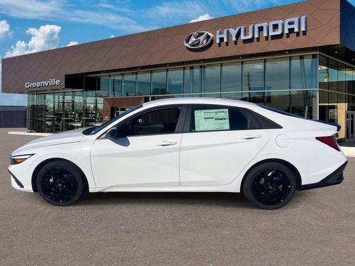 White 2026 Hyundai ELANTRA HEV SEL Sport