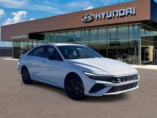 White 2026 Hyundai ELANTRA HEV SEL Sport