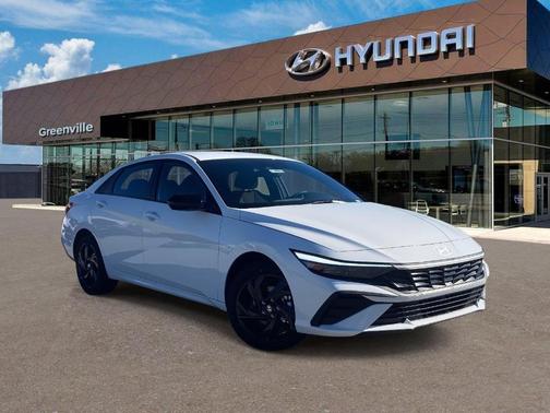 Serenity White Pearl 2026 Hyundai ELANTRA HEV SEL Sport
