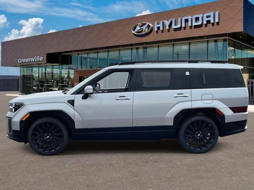 Shimmering Silver Pearl 2026 Hyundai SANTA FE Calligraphy