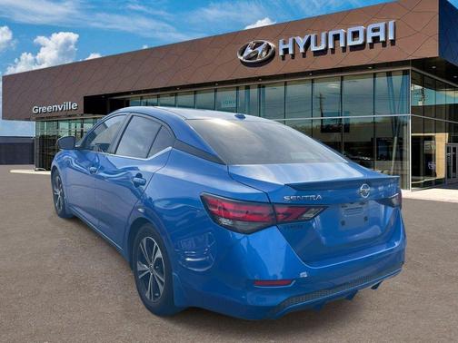 Electric Blue Metallic 2020 Nissan Sentra SV