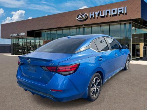 Electric Blue Metallic 2020 Nissan Sentra SV