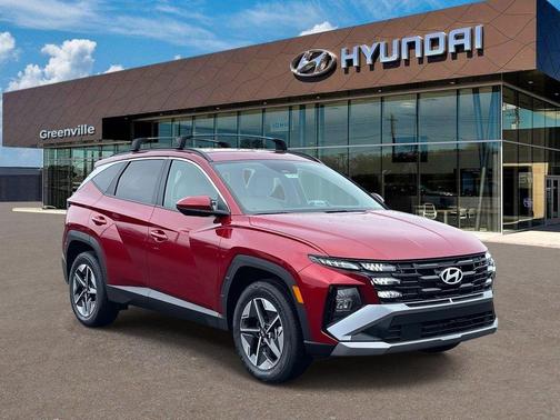 Red 2026 Hyundai TUCSON Hybrid SEL
