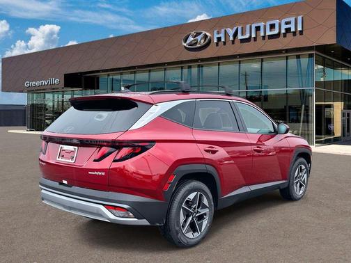 Red 2026 Hyundai TUCSON Hybrid SEL