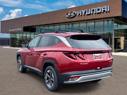 Red 2026 Hyundai TUCSON Hybrid SEL