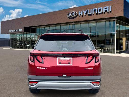 Red 2026 Hyundai TUCSON Hybrid SEL