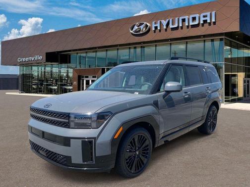 Hampton Gray 2026 Hyundai SANTA FE HEV Calligraphy