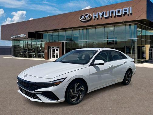 White 2025 Hyundai ELANTRA Limited